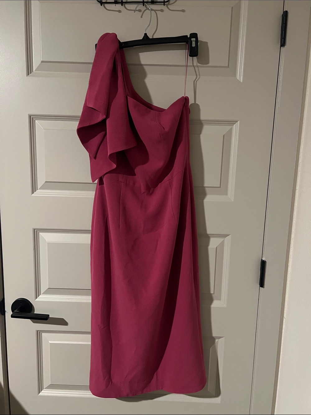 Dress the population mauve midi dress